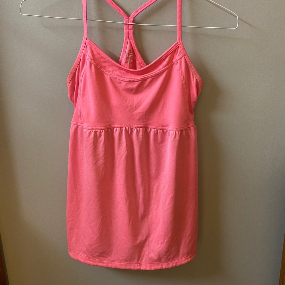 Champion pink athletic tank top